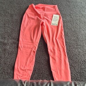 lululemon  Coral Pink Leggings